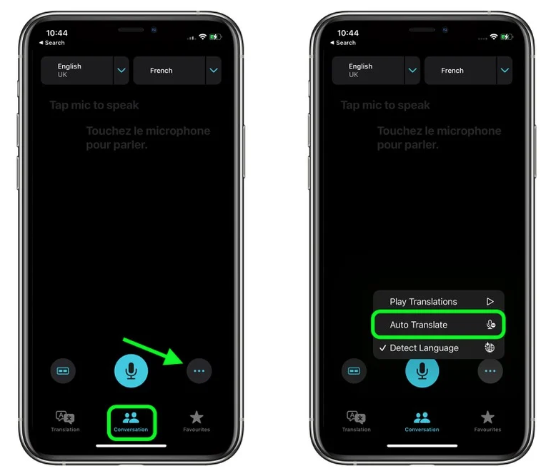 仁布苹果手机维修分享iOS 15 “翻译” App 新改进 