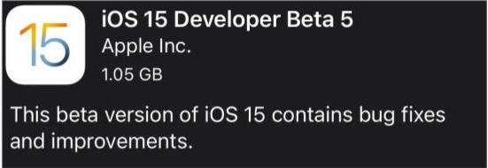 仁布苹果手机维修分享如何升级到iOS15.0 beta5 