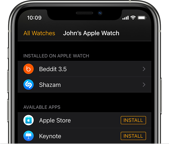 仁布苹果手机维修分享如何在 Apple Watch 上下载应用 